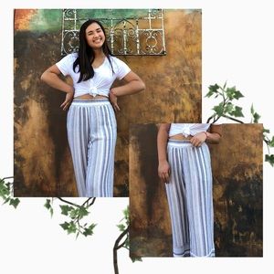 Flowing Stripey Pants